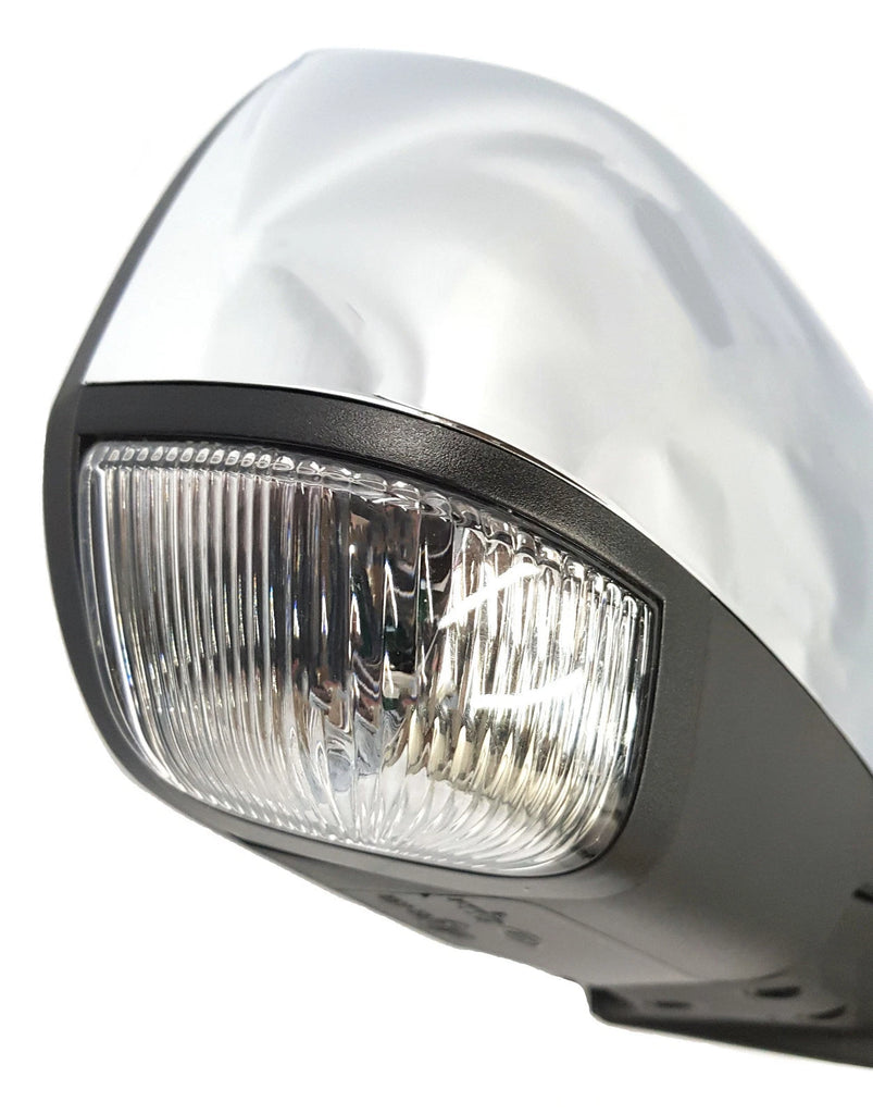 *NEW* DOOR MIRROR (CHROME LIGHT FOLD 8PIN) for ISUZU MU-X MUX 2013-6/2021 RIGHT