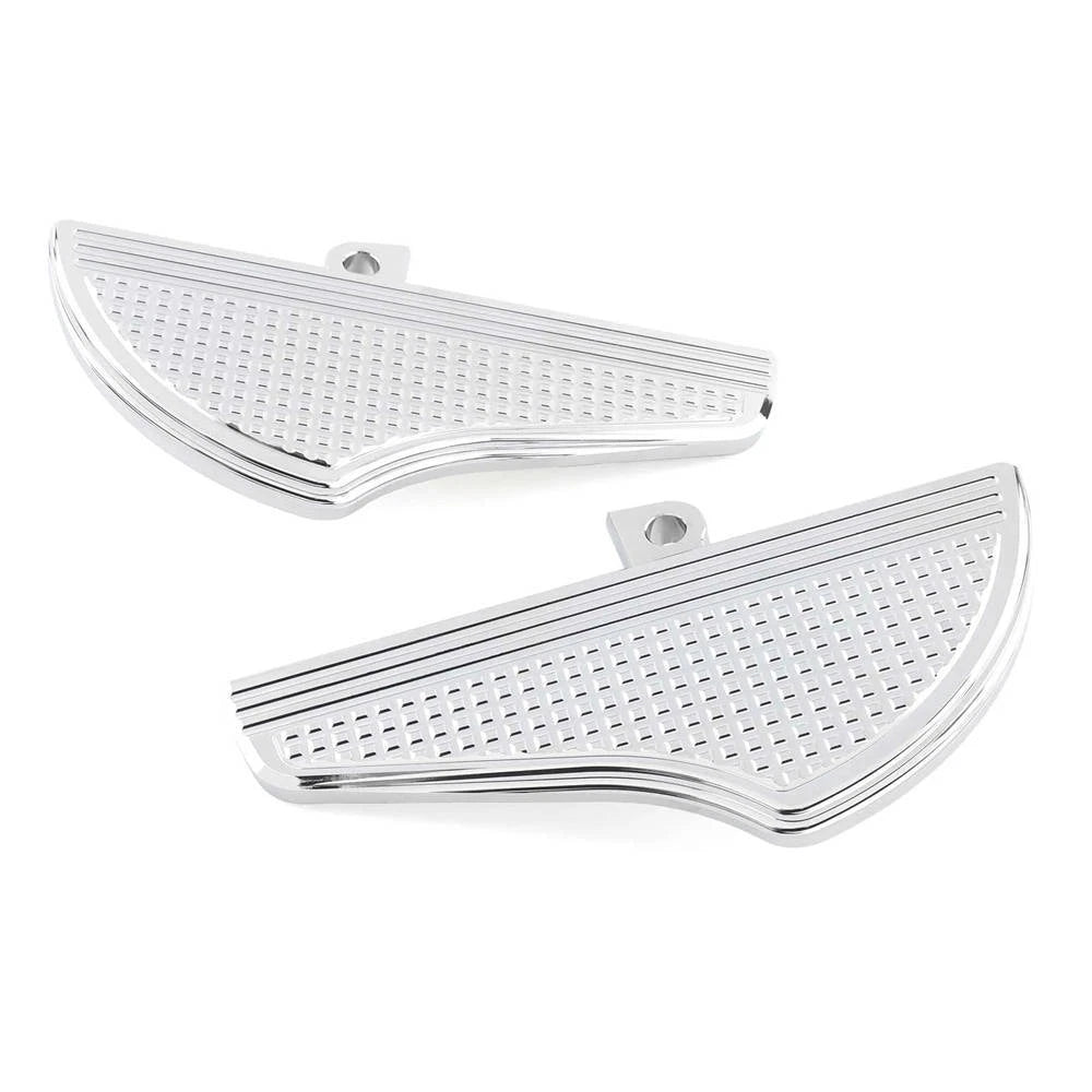 Chrome Foot Pegs Floorboards For Harley for Sportster Touring Road King Softail