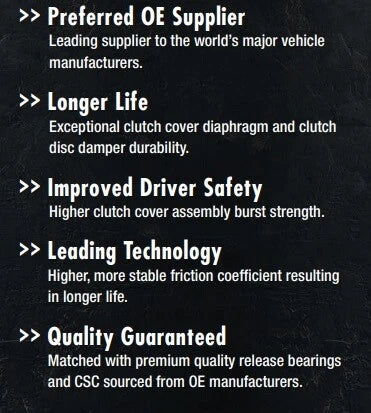 Exedy Clutch Kit OE Replacement – Subaru 230mm FJK-7683 | Complete Set with Bearings