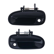 Load image into Gallery viewer, 2pc Front Left &amp; Right Outer Door Handle Black For Honda Civic EK 1995-01