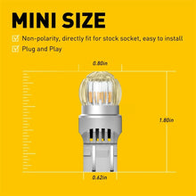 Load image into Gallery viewer, 2-10x LED WY21W 7440 T20 BRIGHT AMBER Bulb fit Indicator Turn AU Signal Canbus A