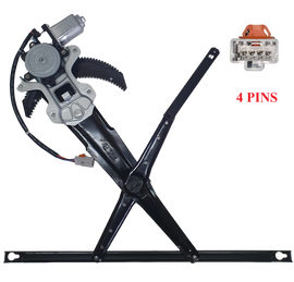 Front Right Window Regulator W/Motor 4Pin-Honda Civic EK EJ 2D Coupe/Hatch 95-00