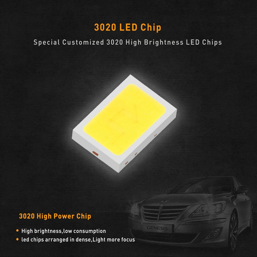 2X 12V FESTOON 31MM 3020 6 CAR LED 4WD INTERIOR UTE DOME MAP LIGHT BULB GLOBE AU