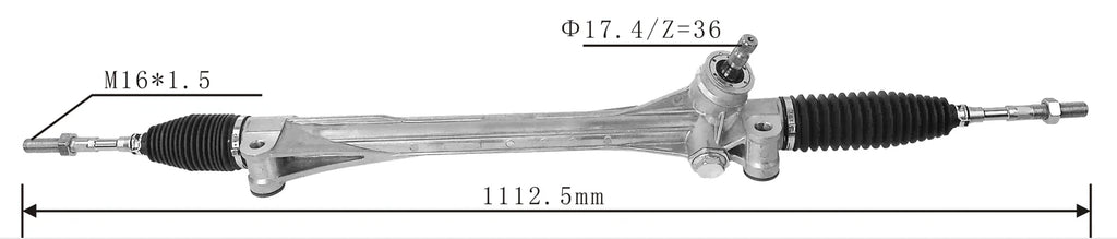 Power Steering Rack For Toyota Rav 4 ACA33 2AZFE 2.4L 4WD 2005-2013 SUV