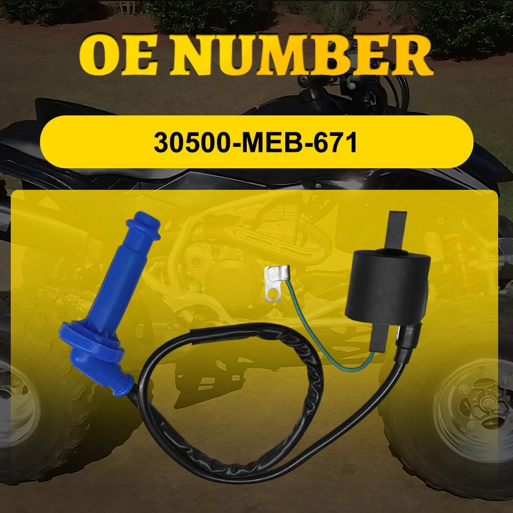 Ignition Coil Fit For Honda Sportrax 450 CRF450X CRF450R Replace 30500-MEB-671