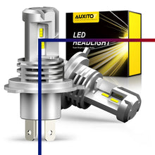 Load image into Gallery viewer, 2-10x H4 9003 Headlight Globe Light LED 6500K High Low Beam Bulb White AUXITO A