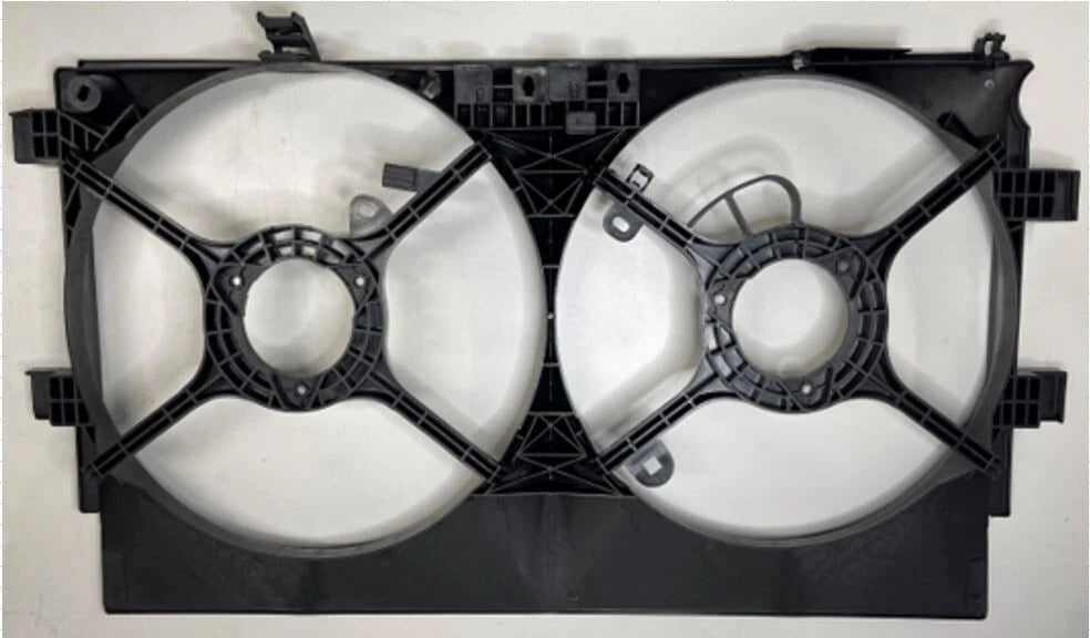 Cooling Dual Fan Shroud for Mitsubishi Lancer CF/CG/CH/CJ 02-17, ASX XA/XB/XC/XD
