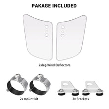 Load image into Gallery viewer, Motorcycle Front Wind Fork Air Deflector For Honda For Kawasaki For Yamaha Clear