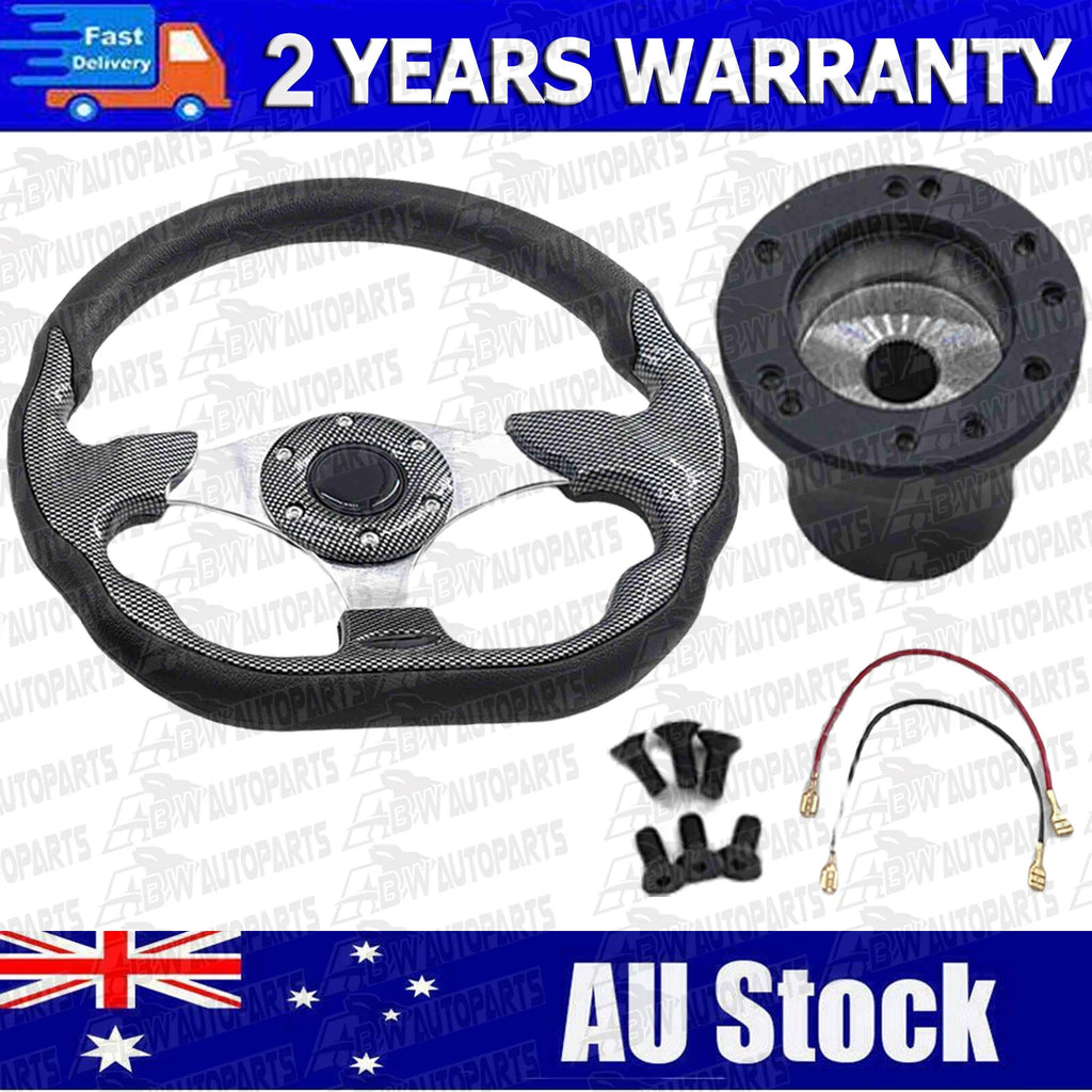 Golf Cart Steering Wheel with Black Adapter For EZGO TXT RXV Valor Marathon