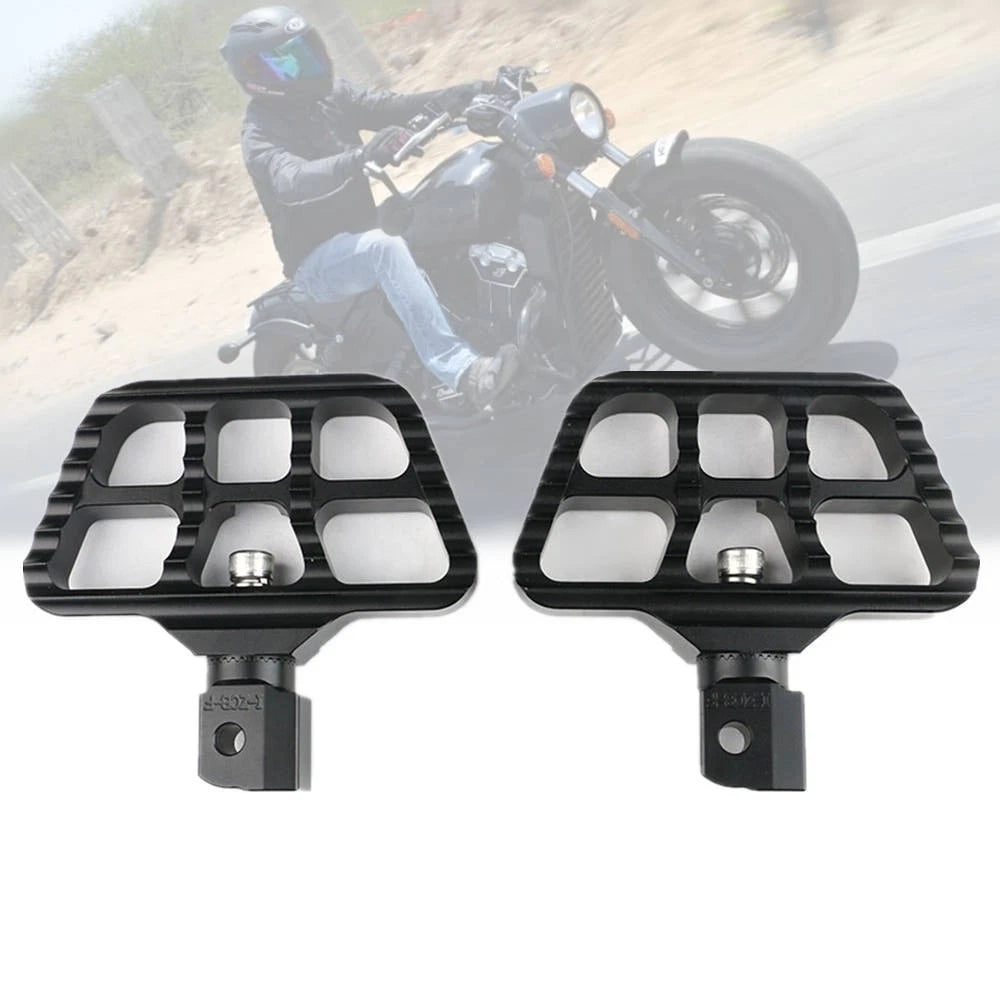 Motorcycle Front Floorboards Mini Serrated Foot Peg For Indian Scout Bobber 18+