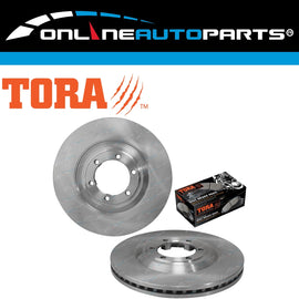 Front Disc Brake Rotors + Pads Set for Holden Colorado RG & 7 2012~2016