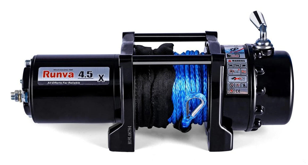 Runva 4.5X ATV Winch 24V 4500lb W/Synthetic Rope 45X24VD