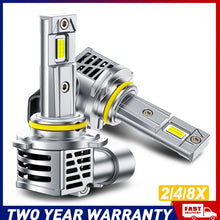 Load image into Gallery viewer, AUXITO 2/4/8x HB3 9005 50W 12V White 6000K Car Headlight Lamp Globes Bulbs LED