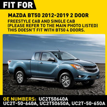 Load image into Gallery viewer, 2*Weather strip Window Seals For Mazda BT50 2012-2019 Two-Door version only