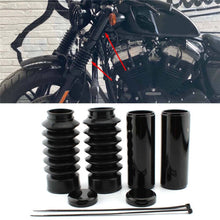 Load image into Gallery viewer, Black Front Full Fork Cover Set For Harley for Sportster X48 XL1200X 2016-2022 S