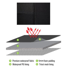 Load image into Gallery viewer, Sperling Weekender Jacquard Rear Black Seat Covers Suits Aurion Camry 2011-20...