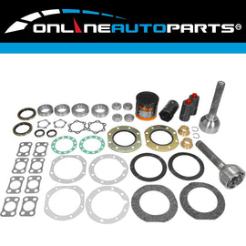 Swivel Hub CV Joint Wheel Bearing + Seal Kit for Toyota Hilux 4wd 1983~99 4x4