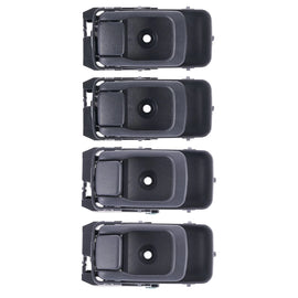 Door Handle Inner for Nissan Navara 97-15 Set of 4 Grey FRONT REAR LEFT+RIGHT