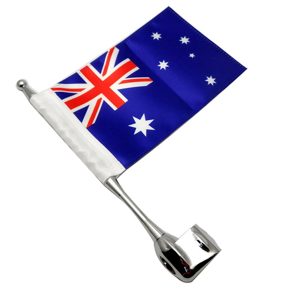 For Honda Goldwing GL1800 Motorcycle Rear Pole AU Australia Flag 2001-2011 ST