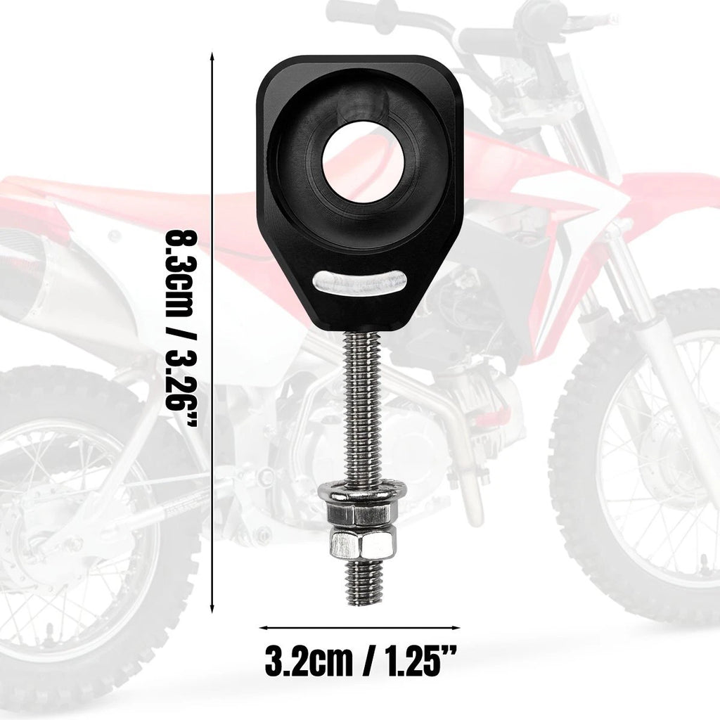 Black Motorcycle Rear Chain Adjuster Tensioner For HONADA All CRF110 2013-2023 M