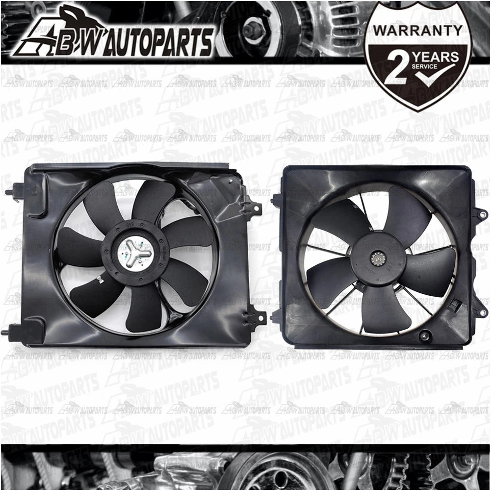 AC Air Condenser Radiator Thermo Cooling Fan Set for Honda Civic FD 2006~2012