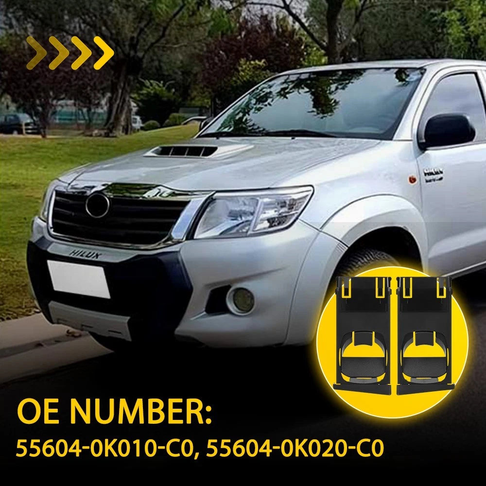 2X Drink Cup Holder Suitable Fit Toyota Hilux Vigo KUN26 KUN16R TGN16R GGN25/15