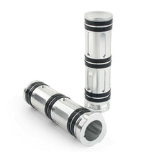 Load image into Gallery viewer, Chrome 1" Motorcycle Handlebar Hand Grips For Harley Sportster Cruiser Custom ST