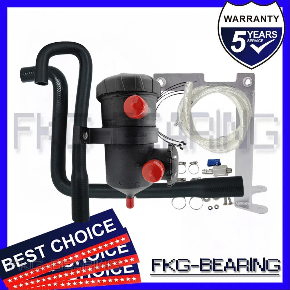 For Isuzu D-MAX Dmax Oil Catch Can Kit MU-X 2017-20 3.0L Turbo Diesel 4JJ1-TCX