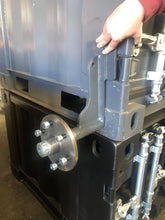 Load image into Gallery viewer, (Pair) 6 Lug Shipping Container Wheels With Hub 6x5.5