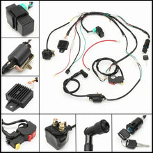 Load image into Gallery viewer, Wiring Harness Loom Solenoid Coil CDI For 50cc 110cc 125cc PIT Quad Dirt Bike ST