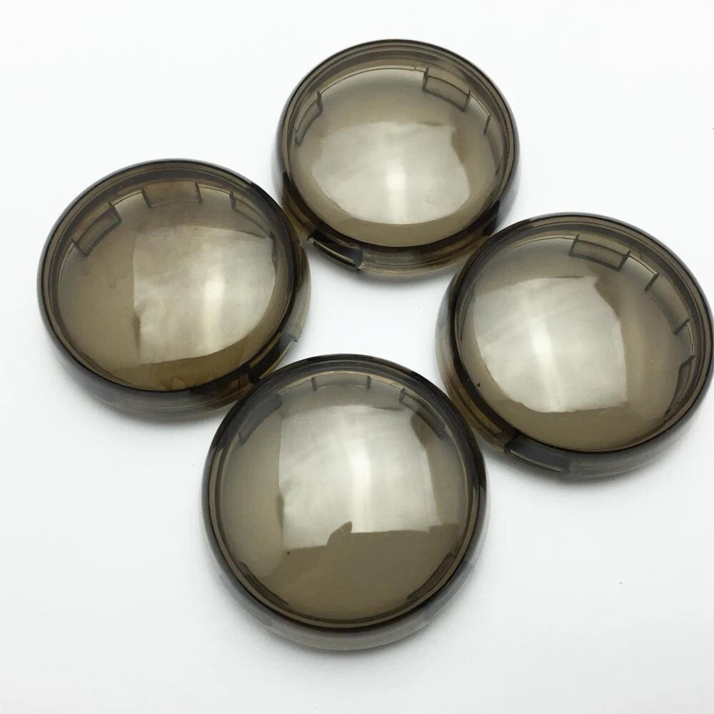 4x SMOKE Turn Signal Len for Harley Sportster for Touring for Softail for Dyna