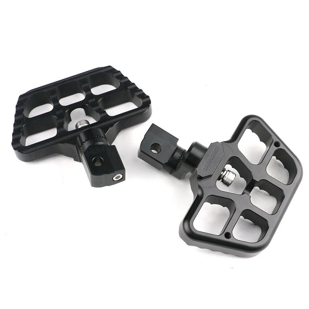 Pair Motorcycle Front Floorboards Mini Serrated Foot Peg For Indian Scout Bobber