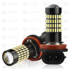 Load image into Gallery viewer, Projector LED Fog Light Bulb Globes X2 Super Bright White Xenon CANBUS H8 H9 H11