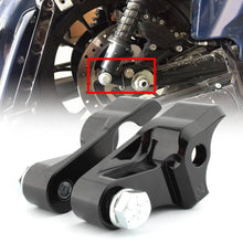 Load image into Gallery viewer, Black Rear Lowering Kit For Harley Electra Glide FLHTK Road Glide Road King FLHR