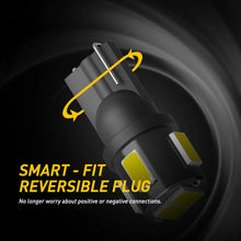 Load image into Gallery viewer, 10pcs T10 W5W LED 6-SMD White Car Interior Light Parker Bulb Wedge Globe 12V/14V