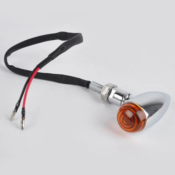 Motorcycle Turn Signal Indicator Light Fit For Harley Chopper Cafe