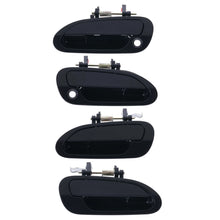 Load image into Gallery viewer, Door Handle Outer for Honda Accord CG CK 98-03 Set of 4 Black FRONT REAR LH+RH