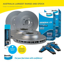 Load image into Gallery viewer, Full Set F+R Bendix Brake Pad + Disc Rotors for Holden Commodore SS VF V8 13-15