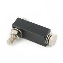 Load image into Gallery viewer, Black CNC Headlight Mount Bracket Block for Harley Softail Dyna Breakout Glide S