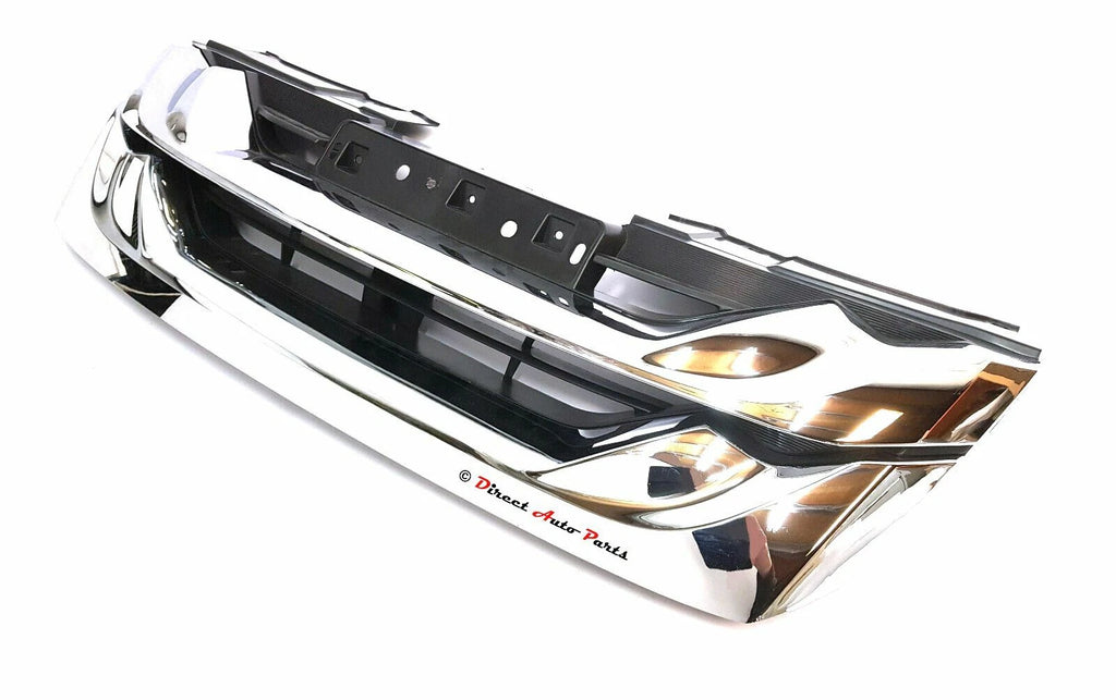 *NEW* TOP RADIATOR FRONT GRILLE (CHROME) for ISUZU MU-X MUX SUV 2013 - 2017