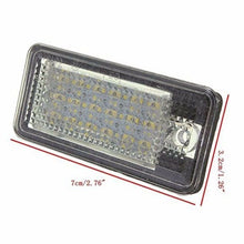 Load image into Gallery viewer, 2Pcs LED License Plate Light Lamp For Audi A3 S3 A4 S4 A6 C6 A8 S8 Q7 RS4 RS6 ST