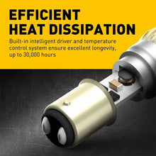 Load image into Gallery viewer, 2/4X BAY15D 1157 P21/5W RED 6SMD LED BRAKE STOP TAIL LIGHT CANBUS BULB GLOBE A