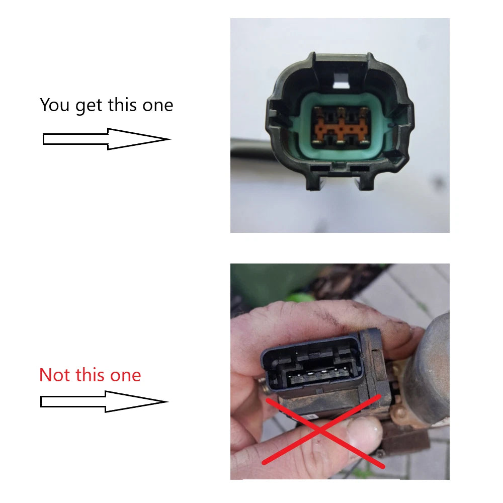 Front Left Window Regulator Motor 6 Pins for Nissan Pathfinder R51 05-13