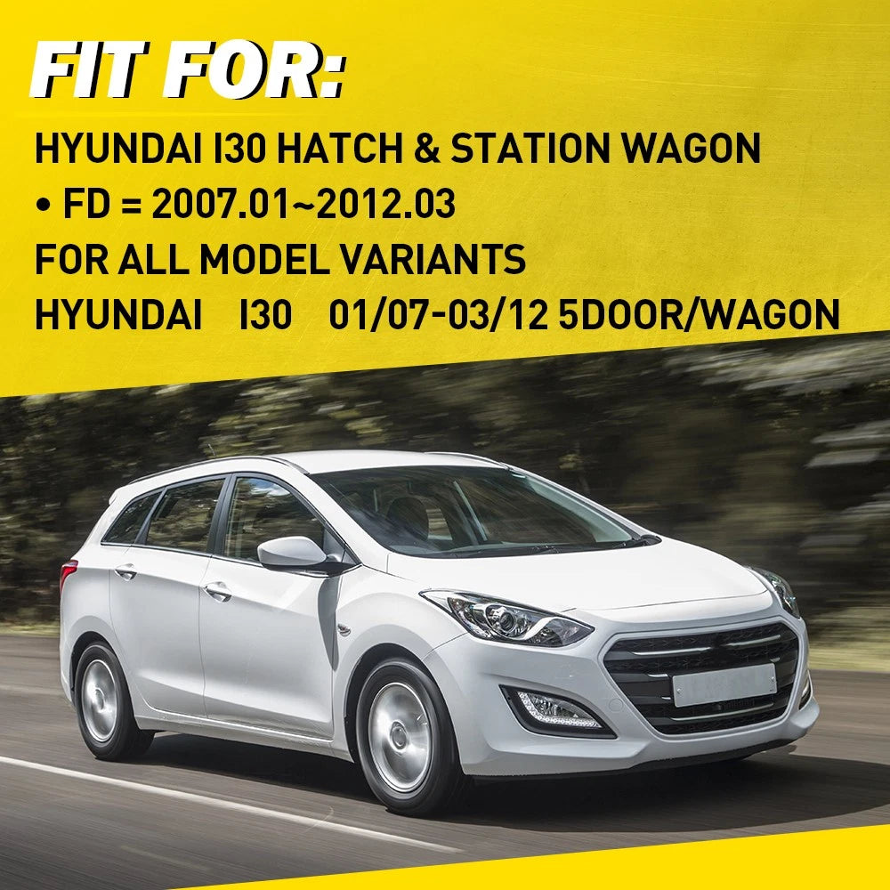 For Hyundai I30 FD 2007-2012 Front Left Passenger Side Inner Door Handle Black