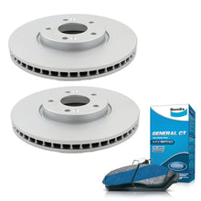 Load image into Gallery viewer, Front Bendix Brake Pads + Rotors for Hyundai i40 VF i45 YF iX35 LM 300mm DB2174