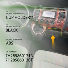 Load image into Gallery viewer, Dash Cup Holder Dual Drink Coin Ashtray Holder for VW TRANSPORTER T5 2003 - 2013