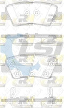 Load image into Gallery viewer, Rear Brake Pads and Disc Rotors set for Kia Cerato includ Koup YD 2013-2019