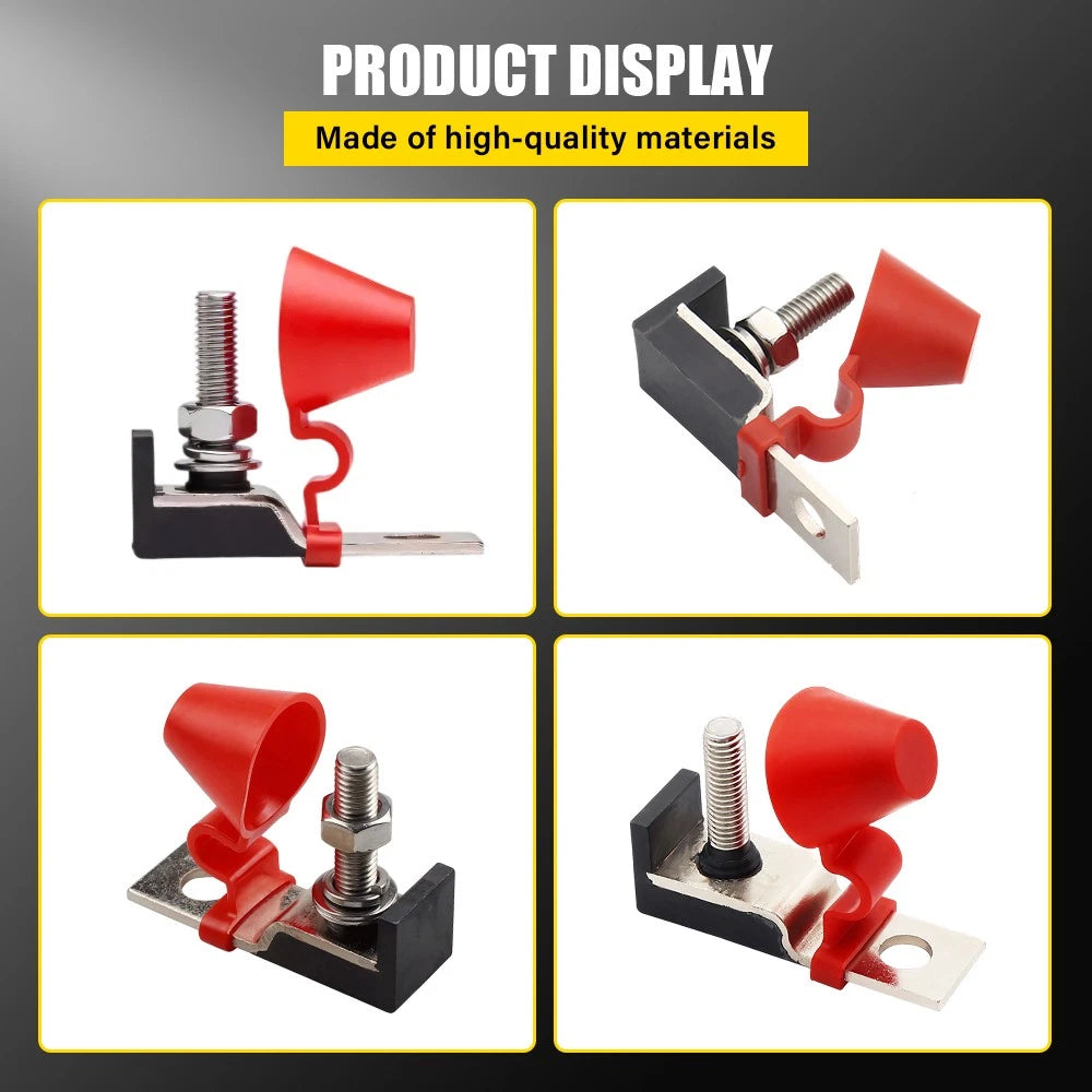 with Single Stud 5/16"(M8) Terminal Mount MRBF Marine Rated Block Fuse Kit 250A