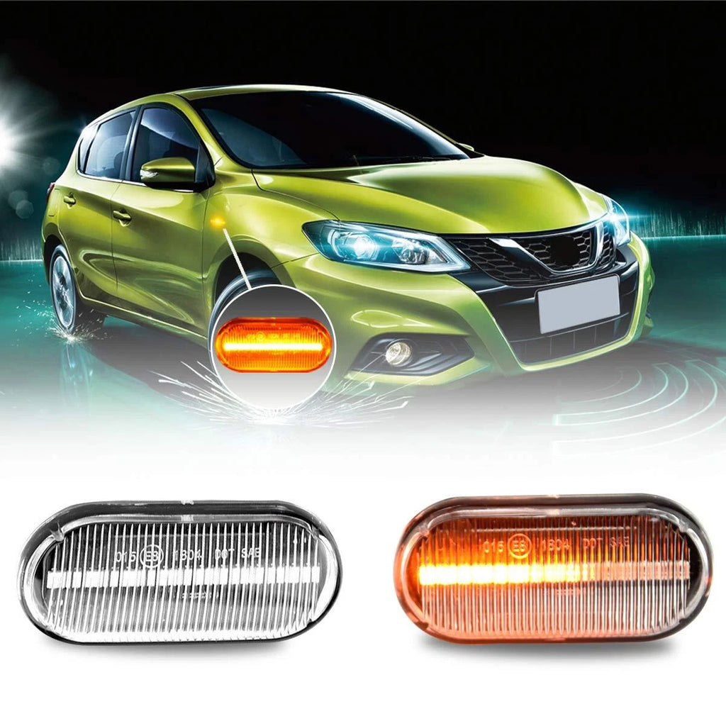 Dynamic Side Light Turn Signal Indicator For Nissan Navara D40 Pathfinder 350Z S
