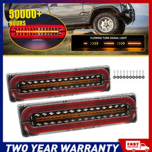 Load image into Gallery viewer, 2/4/8x Large Trailer tail lights LED Stop Tail Lights Flowing Boat Truck Lamp A